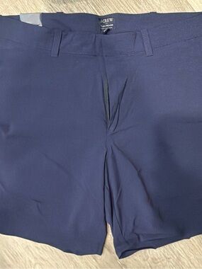 J. Crew Navy Flat-Front Men’s performance flex reade Shorts size 32x 7